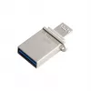 Pamięć USB Verbatim Store 'n' Go OTG Micro 32 GB USB Typ-A / Micro-USB 3.2 Gen 1 (3.1 Gen 1) Srebrny