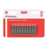 Verbatim AAA baterie alkaliczne, 1,5 V, 10 szt. Verbatim czarny / V49874