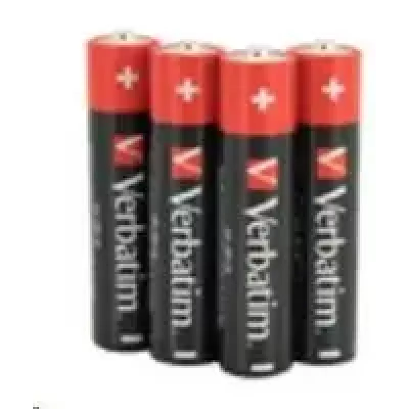Verbatim AAA baterie alkaliczne, 1,5 V, 10 szt. Verbatim czarny / V49874