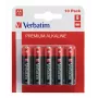 Verbatim AA Baterie alkaliczne, bateria jednorazowa, AA, alkaliczna, 1,5 V, 10 szt., czarny, czerwony