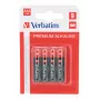 Verbatim AAA 4 Blister zestaw Baterie alkaliczne, Bateria jednorazowa, AAA, Alkaliczna, 1,5 V, 4 szt., Wielokolorowy