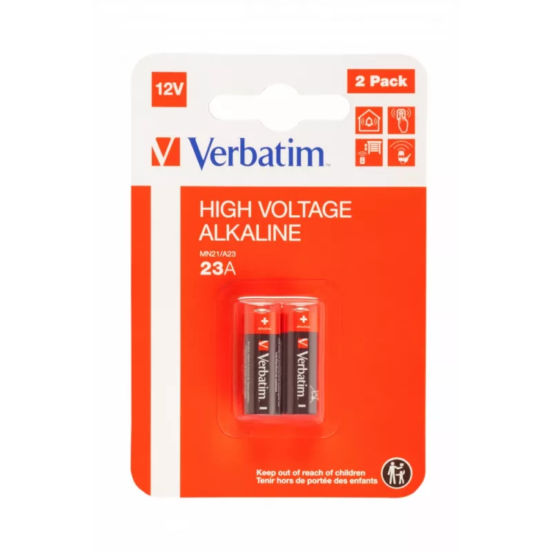 Verbatim 49940 Bateria domowa Bateria jednorazowego użytku MN21 Alkaliczna