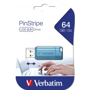 Verbatim 49961 pamięć USB 64 GB USB Type-A 3.2 Gen 1 (3.1 Gen 1) niebieska