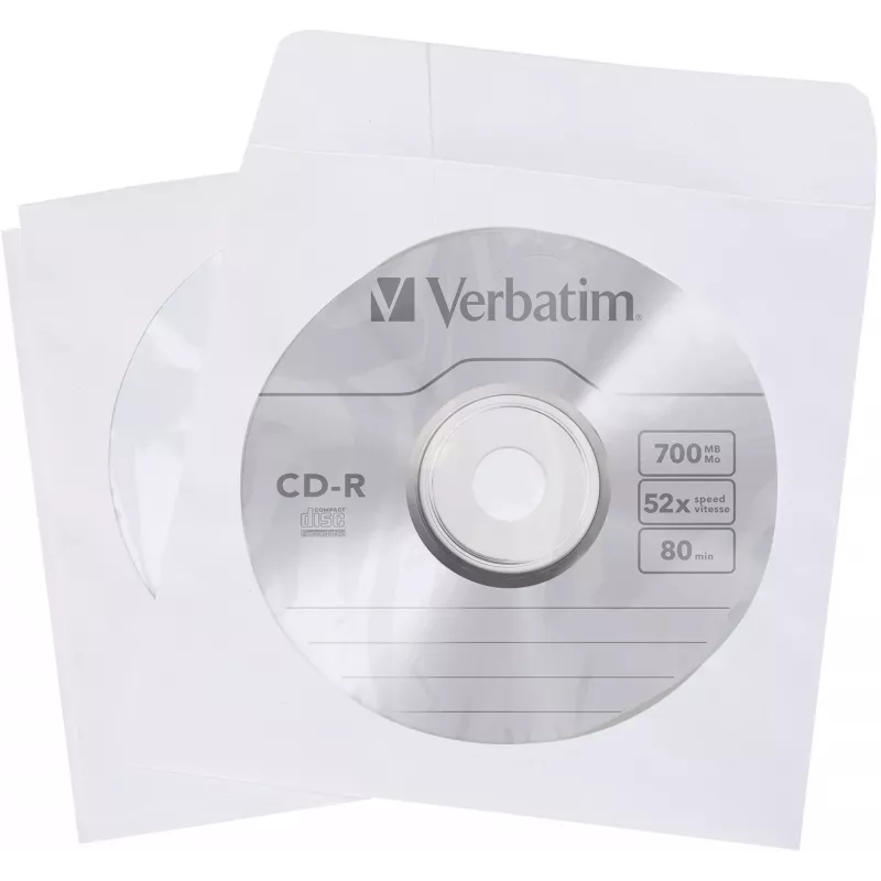 Verbatim Koperty na płyty CD 50 szt.