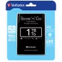 Verbatim Store 'n' Go USB 3.0 Przenośny dysk twardy 1 TB czarny, 1 TB, 2,5 cala, 5400 obr./min, czarny