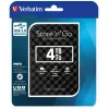 Verbatim Store 'n' Go USB 3.0 Hard Drive 4TB Czarny, 4 TB, 3.2 Gen 1 (3.1 Gen 1), 5400 RPM, Czarny