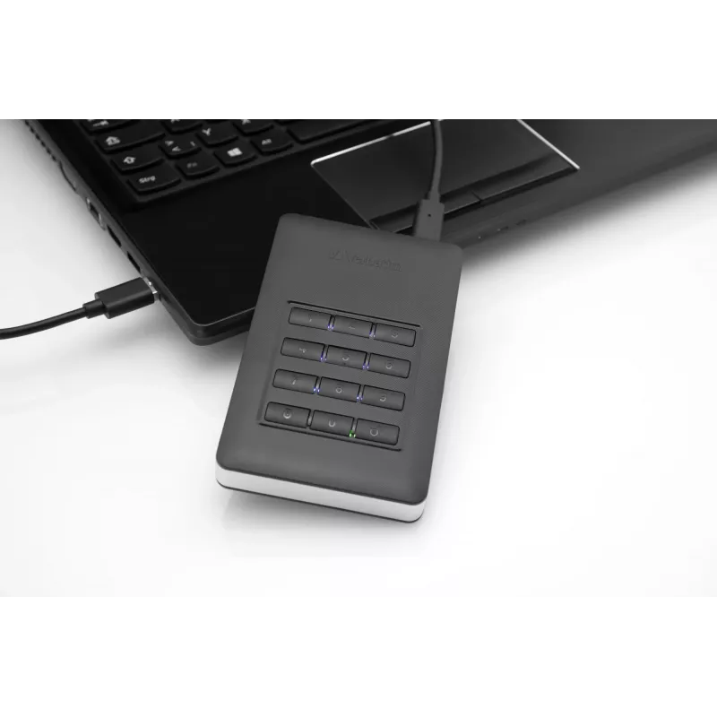 Verbatim Store 'n' Go Secure Przenośny Dysk Twardy z Dostępem za Pomocą Klawiatury 2 TB