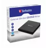 Zewnętrzna nagrywarka CD/DVD Verbatim External Slimline, napęd optyczny DVD±RW, czarny