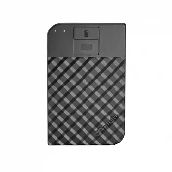 Verbatim Fingerprint Secure Portable Hard Drive 2TB, 2 TB, 3.2 Gen 1 (3.1 Gen 1), Czarny