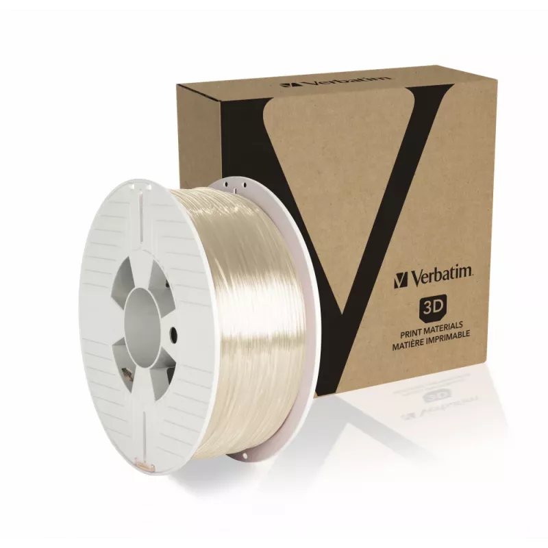 Verbatim 55051 materiał do druku 3D PETG przezroczysty 1 kg