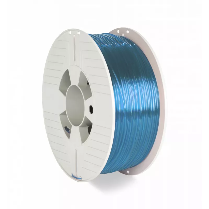 Verbatim 55056 Materiał do druku 3D PETG Niebieski, Przezroczysty 1 kg