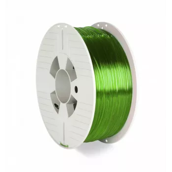 Verbatim 55057 materiał do druku 3D Politereftalan glikolu etylenowego (PETG) Zielony, Przezroczysty 1 kg