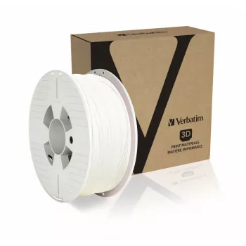Verbatim 55315 materiał do druku 3D Polilaktyd (PLA) Biały 1 kg