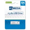 MyMedia MyAlu USB 3.2 Gen 1 Pamięć USB 64 GB USB Typ-A 3.2 Gen 1 (3.1 Gen 1) Srebrny