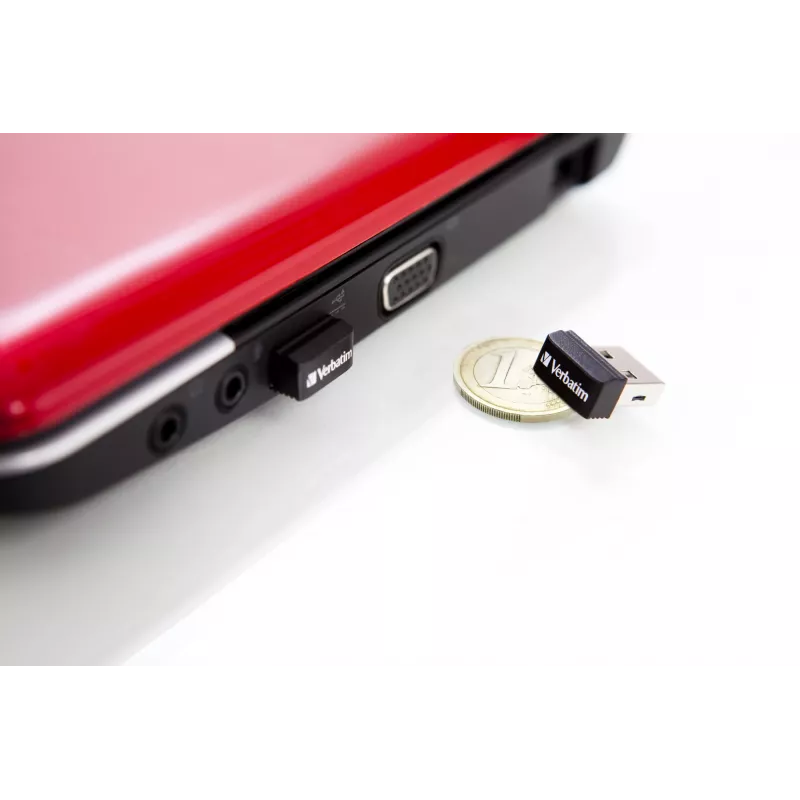 Verbatim Store 'n' Stay NANO - Pamięć USB 16 GB - Czarny