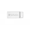 Pamięć USB VERBATIM Metal Executive 16 GB, USB 2.0 Type-A, srebrna, bez nakładki