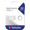 Verbatim Metal Executive - Pamięć USB 32 GB - Srebrna