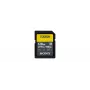 Karta pamięci SDXC Sony SF-M128T 128 GB UHS-II U3 V30 Class 10 — 277/150 MB/s, odporna na wstrząsy, wodoodporna