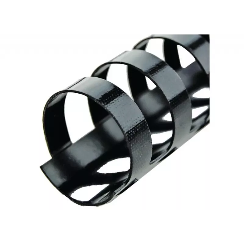 GBC CombBind Grzbiety do bindowania 19 mm A4 21R, czarny, 180 kartek, polichlorek winylu (PVC), A4, 1,9 cm, 990 g