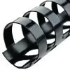 GBC CombBind Grzbiety do bindowania 19 mm A4 21R, czarny, 180 kartek, polichlorek winylu (PVC), A4, 1,9 cm, 990 g