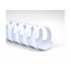 GBC Grzbiety do bindowania CombBind 19 mm A4 21R, biały, 180 kartek, polichlorek winylu (PVC), A4, 1.9 cm, 850 g