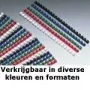 GBC CombBind Binding Combs 16mm A4 21R, czerwony, 145 arkuszy, polichlorek winylu (PVC), A4, 100 szt.