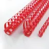 GBC CombBind Binding Combs 16mm A4 21R, czerwony, 145 arkuszy, polichlorek winylu (PVC), A4, 100 szt.