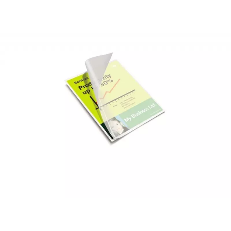 GBC Lamination Pouch A4 High Speed 100 Mikronów, Błyszcząca, Przezroczysta, A4, 0,2 mm, 216 mm, 303 mm