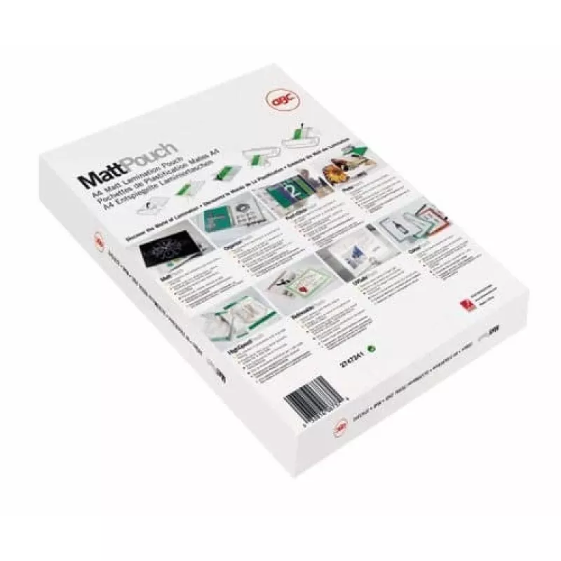 GBC Lamination Pouch A3 Matt 125 Micron, Mat, Biały, A3, 0,25 mm, 303 mm, 426 mm