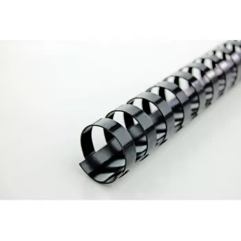 GBC CombBind grzbiety do bindowania 12 mm A4 21R, czarny, 95 arkuszy, polichlorek winylu (PVC), A4, 1,2 cm, 550 g