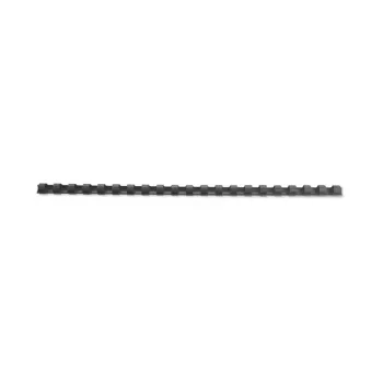 GBC CombBind grzbiety do bindowania 14mm A4 21R, czarny, 125 arkuszy, polichlorek winylu (PVC), A4, 1,4 cm, 590 g