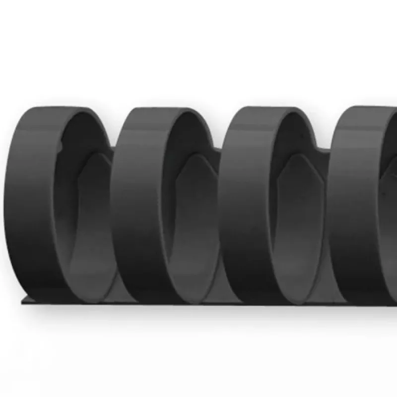GBC CombBind grzebienie do bindowania 25mm A4 21R, czarny, 240 arkuszy, polichlorek winylu (PVC), A4, 2,5 cm, 236 mm