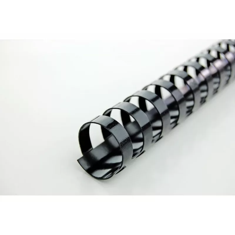 GBC CombBind Binding Combs 28mm A4 21R, czarny, 270 arkuszy, polichlorek winylu (PVC), A4, 2,8 cm, 930 g