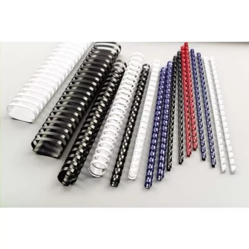 GBC CombBind Binding Combs 28mm A4 21R, czarny, 270 arkuszy, polichlorek winylu (PVC), A4, 2,8 cm, 930 g