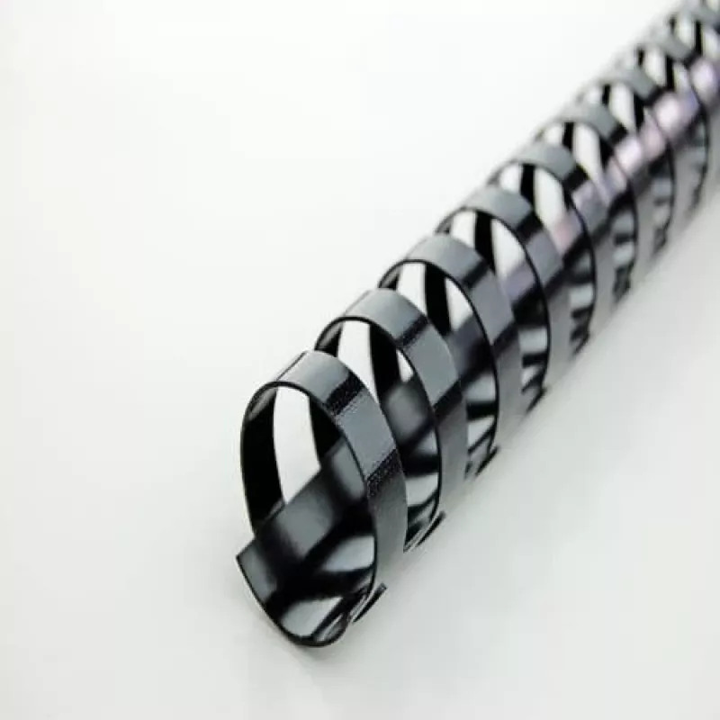 GBC CombBind Binding Combs 28mm A4 21R, czarny, 270 arkuszy, polichlorek winylu (PVC), A4, 2,8 cm, 930 g