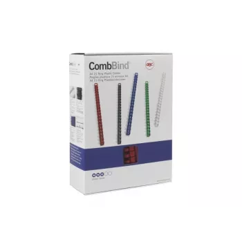 GBC CombBind grzbiety do bindowania 51mm A4 21R, biały, 500 arkuszy, polichlorek winylu (PVC), A4, 5,1 cm, 1,23 kg