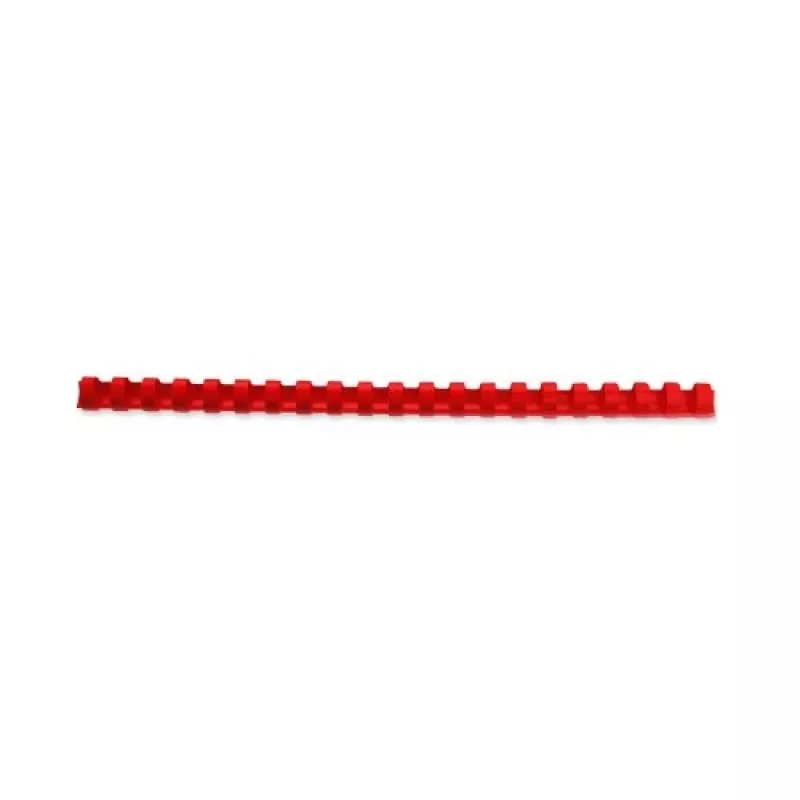 GBC CombBind grzbiety do bindowania 10mm A4 21R, Czerwony, 65 kartek, Polichlorek winylu (PVC), A4, 100 szt.