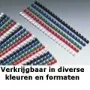 GBC CombBind grzbiety do bindowania 14 mm A4 21R, czerwony, 125 arkuszy, polichlorek winylu (PVC), A4, 100 szt.