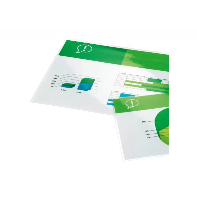 GBC Lamination Pouch A3 175 Micron, błyszcząca, przezroczysta, A3, 0,35 mm, 303 mm, 426 mm