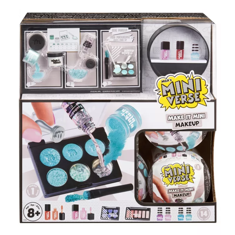 Miniverse Make It Mini Makeup Series 1, 8 lat, Wielokolorowy, Plastik
