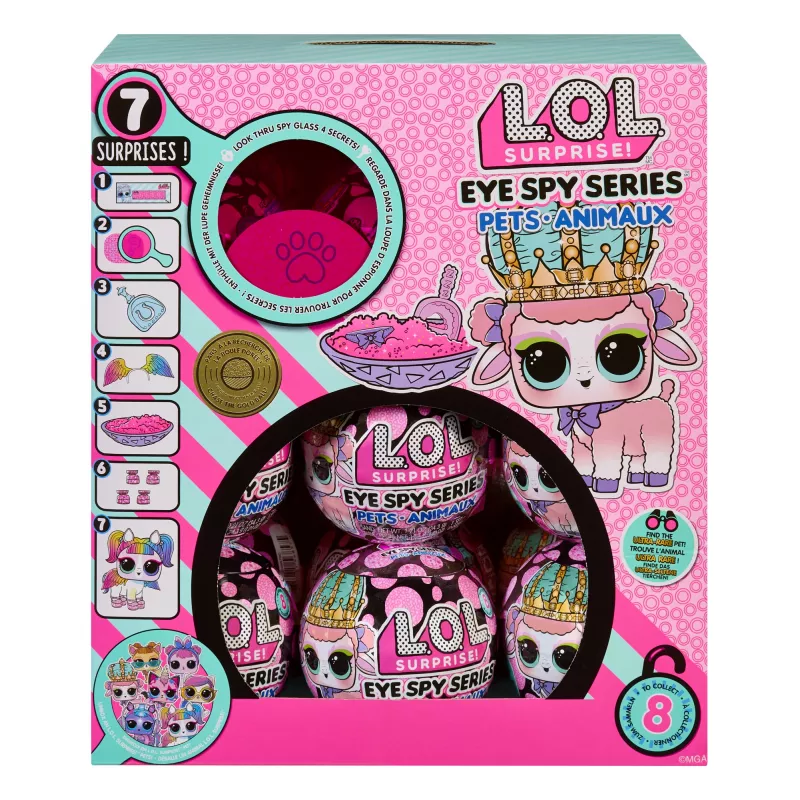 L.O.L. Surprise L.O.L. Surprise Eye Spy Pets Asst w PDQ