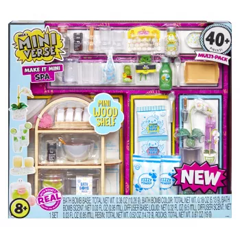 Miniverse Make It Mini Spa Multipack, 8 lat, Wielokolorowy, Plastik