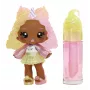MGA Entertainment Yummiland Lip Gloss lalka Series 2- Cotton Candy (Nia Candy Fluff)