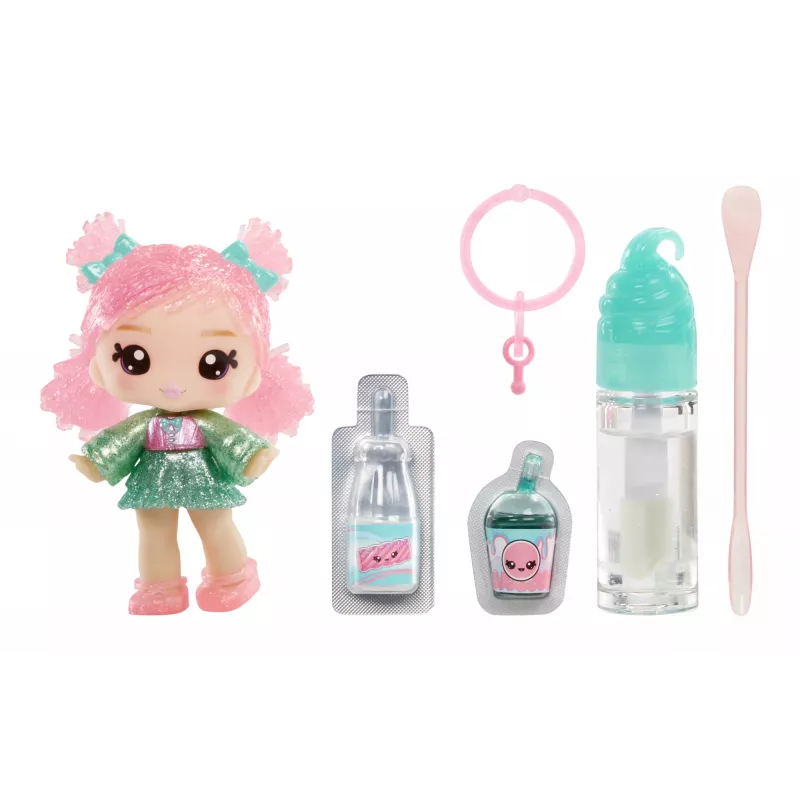 MGA Entertainment Yummiland Lip Gloss lalka Series 2- Licorice (Susie Sour Straw)