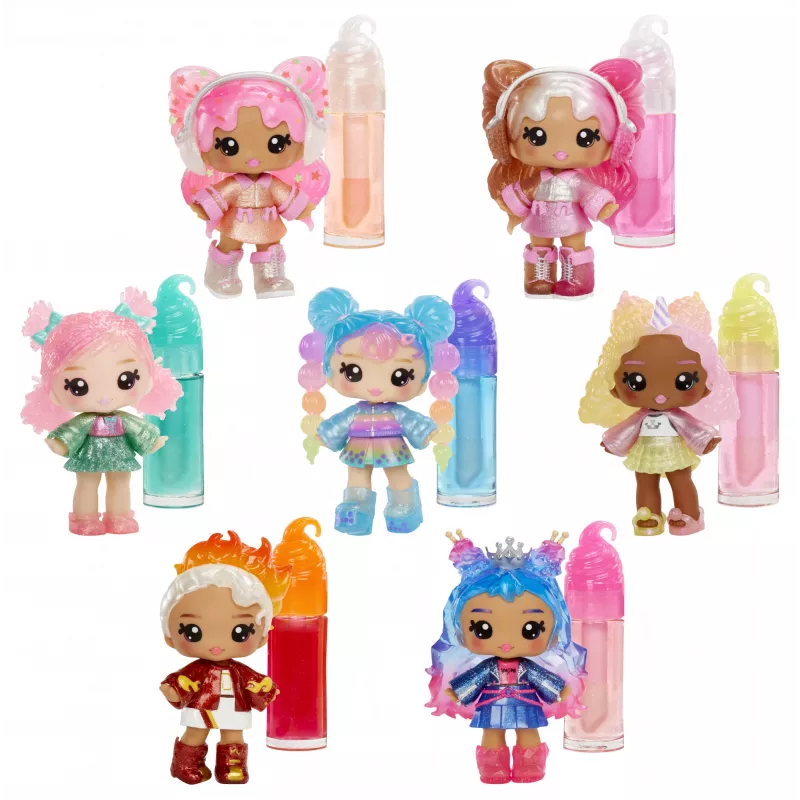 MGA Entertainment Yummiland Lip Gloss lalka Series 2- Licorice (Susie Sour Straw)