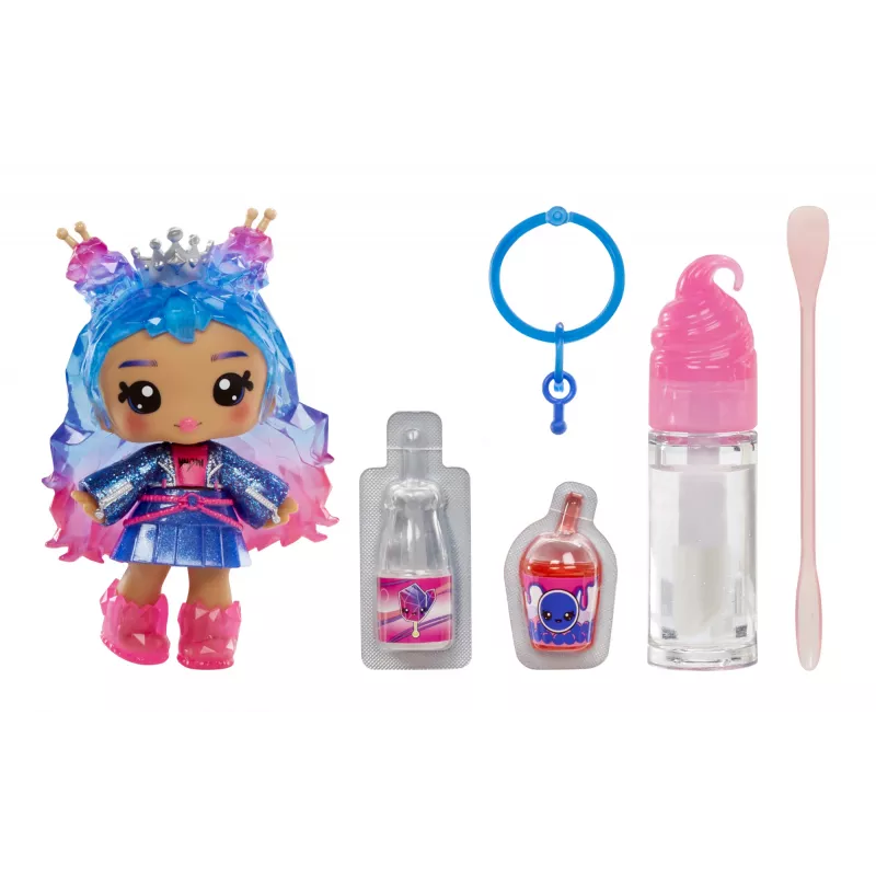 MGA Entertainment Yummiland Lip Gloss lalka Series 2- Rock Candy (Roxie Crystal Candy)