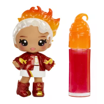MGA Entertainment Yummiland Lip Gloss lalka Series 2- Cinnamon Spice (Amber Cinnamon)