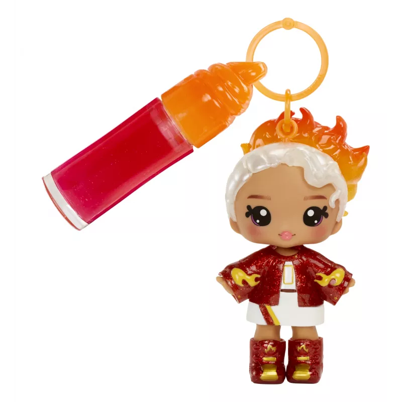 MGA Entertainment Yummiland Lip Gloss lalka Series 2- Cinnamon Spice (Amber Cinnamon)