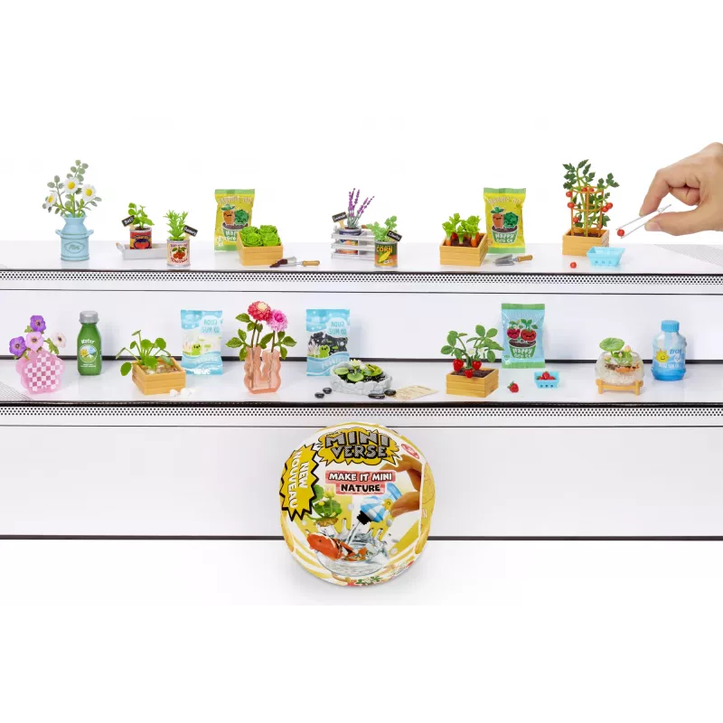 Miniverse MGA's - Make It Mini Nature Series 2 w PDQ, 8 lat, Wielokolorowy, Plastik