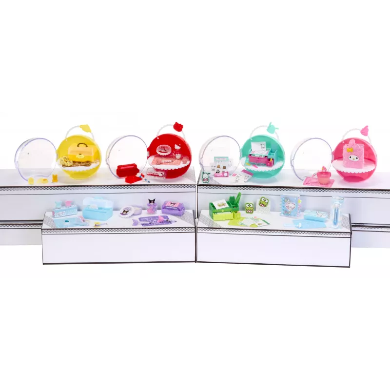 Miniverse Make It Mini Hello Kitty and Friends Seria 3, 8 lat, Hello Kitty, Wielokolorowy, Plastik, Żywica
